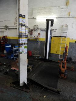 8296 - GARAGE EQUIPMENT AND MOTOR VEHICLES - THE ENTIRE CONTENTS OF TWO VEHICLE REPAIR CENTRES