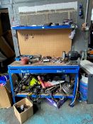 Workbench fitted with 6