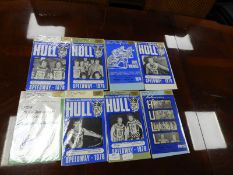 Eight 1970's Speedway Programmes