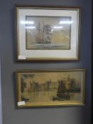 Two Pictures of Ships