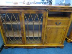 Yew Wood Glazed Sideboard