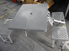 Folding Plastic Picnic Bench