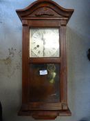 Wood Cased Wall Clock