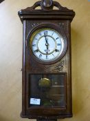 Wood Cased Wall Clock