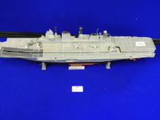 Scale Model of Aircraft Carrier 