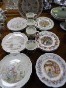 Seventeen Royal Doulton Brambly Hedge Wall Plates,