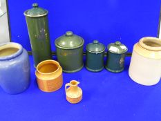 Assorted Kitchen Storage Tubs