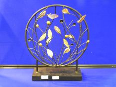 Large Abstract Metal Ornament