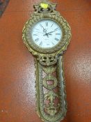 Reproduction Plastic Operated Wall Clock