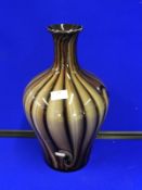 Large Coloured Glass Vase