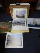 Art Folder Containing Prints