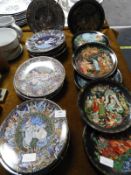 Twenty-Four Wall Plates by Royal Worcester, etc.