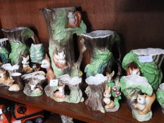 Sixteen Withernsea Pottery Pieces