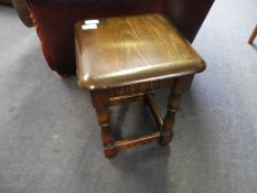 Small Dark Wood Coffee Table