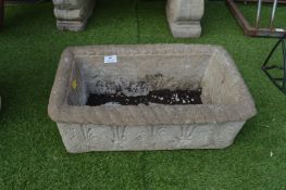 Stone Effect Garden Planter