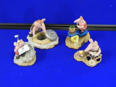 Four Ornaments of The Clangers