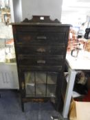 Edwardian Music Cabinet