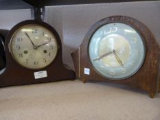 Two Vintage Mantel Clocks