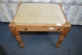 Pine Dressing Table Stool
