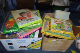 Quantity of Vintage Games and Jigsaws Including St