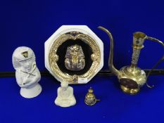 Eastern Coffee Pot, Egyptian Plate, etc.