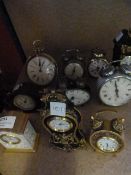 Quantity of Alarm Clocks and Miniature Clocks
