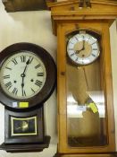 Two Contemporary Wall Clock