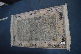 Vintage Pink Rug 4'4