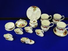 Royal Albert Old Country Rose Part Tea Set