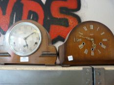 Two Vintage Westminster Chimes Clocks