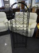 50 Bottle Metal Wine Rack