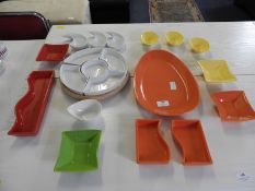 Selection of Party Snack Dishes