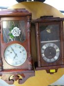 Two Reproduction Wall Clocks