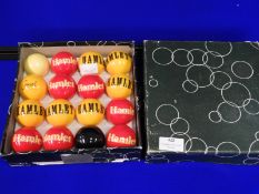 Box of Hamlet Pool Balls