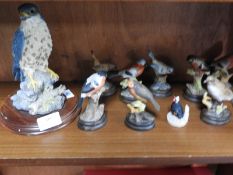 Selection of Bird Ornaments