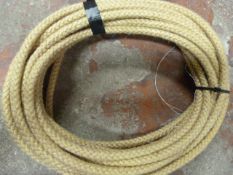 12m Length of Wire Covered with Rope