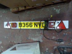 Trailer Lighting Board with Seven Pin Plug