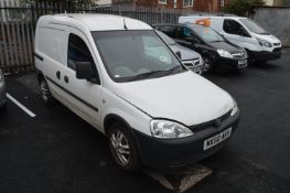 *Vauxhall Combi Van CDTi, Reg; MK60 AKV, Mileage: 170,767