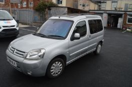 Citroen Berlingo Camper Van Reg: PJ08 NLK, Mileage: 123,775