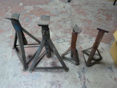 Two Pairs of Axel Stands
