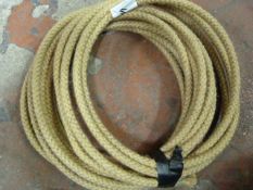 12m Length of Wire Covered with Rope