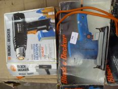 Black & Decker Hot Air Gun and Black & Decker Orbi