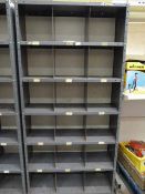 J.H. Whittle 18 Pigeon Metal Shelving Unit