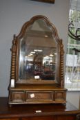 Oak Dressing Table Mirror