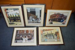 Five Local Prints by Launa Scofield