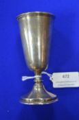 Hallmarked Sterling Silver Goblet