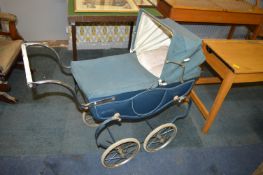 Vintage Toy Pram with Metal Body