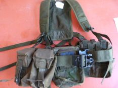 Olive Green British Webbing Set