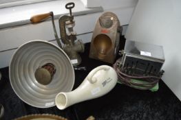 Vintage Items Including 1930's Toaster, Fonadek, etc.