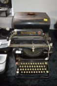 Vintage Remington Typewriter with Cover